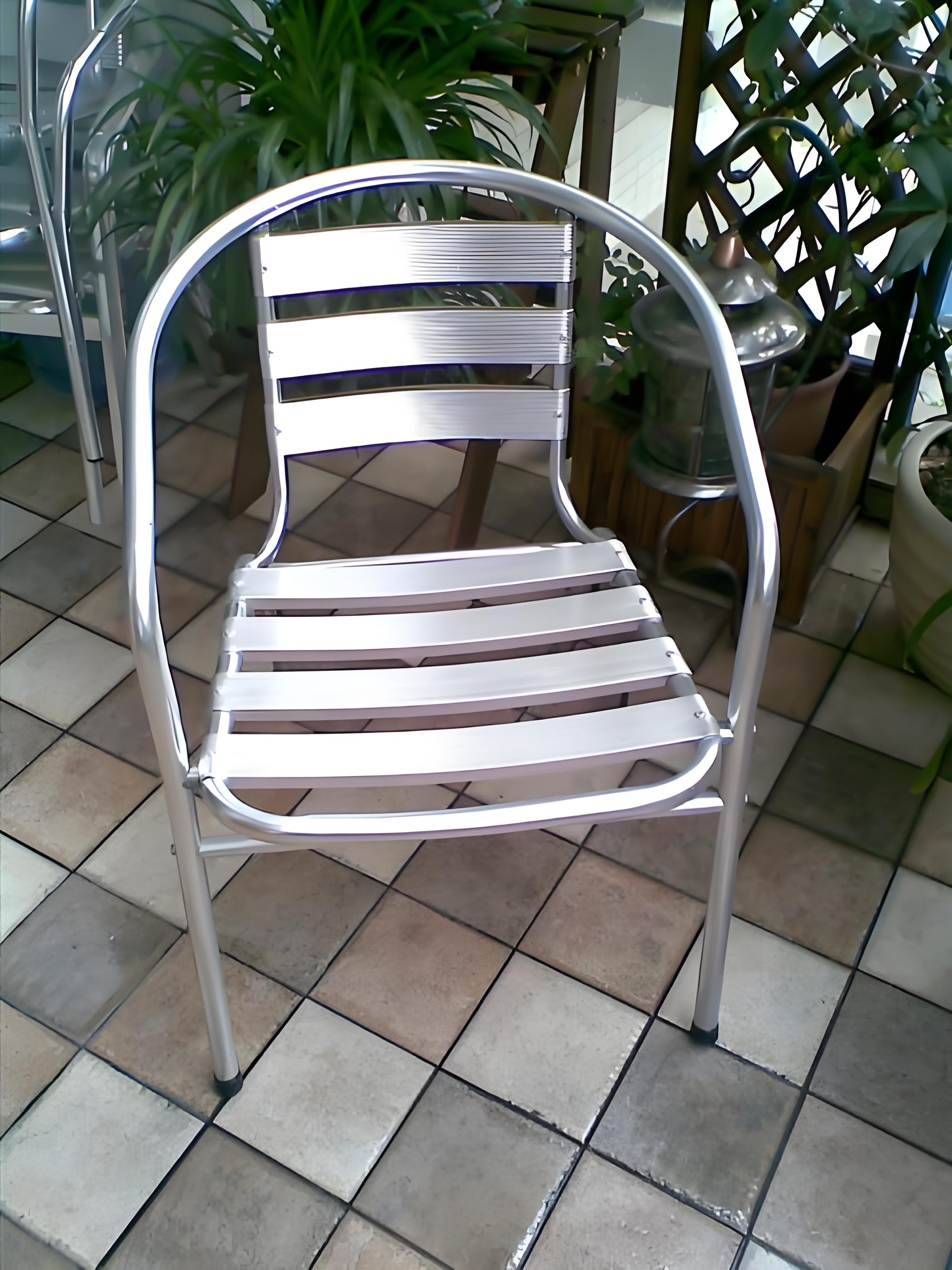 Alüminyum malzemelerin sandalyelerde uygulanması